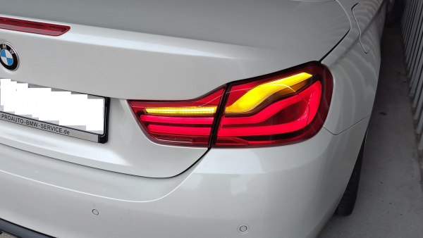VOLL LED Upgrade Design Rückleuchten für BMW 4er F32 / F33 / F36 13-19 rot/rauch
